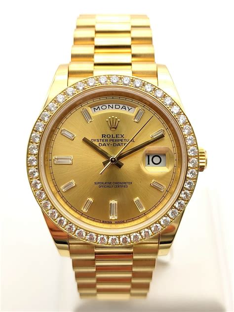 m14ebr gold rolex|Rolex day date 40 18 ct.